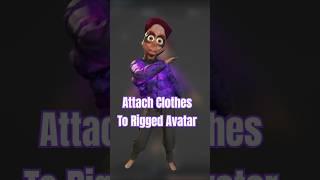 Dressing your Rigged Avatar!! || Blender Tutorial  #blender #blendertutorial #rigging #3danimation