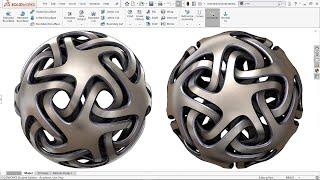 Master the 'Interlinked Dodecahedron' in SOLIDWORKS 2023 | Step-by-Step Geometry Guide and Tips