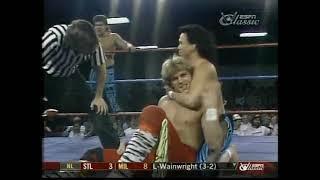 Badd Company (Diamond/Tanaka) vs Midnight Rockers 2/19/88 AWA Tag Team Titles