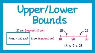 Upper and Lower Bounds - GCSE Higher Maths