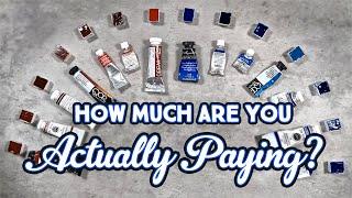 How Much Are You ACTUALLY Paying for Watercolors?