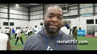 Coach Deon Glover talks about recruiting and recruit757