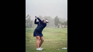 Winner's golf swing! Lilia Vu slow motion , HONDA LPGA THAILAND. #bestgolf, #ladiesgolf, #subforgolf