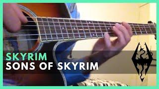 Skyrim - Sons of Skyrim (Guitar Cover)