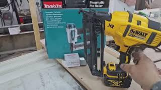 Pistol de bătut cuie suptiri de 0,6 mm Makita AF 353