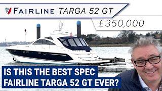 2006 Fairline Targa 52GT - £350,000 - Is this the highest specification boat ever?