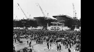 US Navy Construction in WW2 - The Ships Start Coming And They Don't Stop Coming