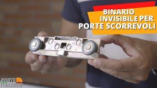 BINARIO INVISIBILE MAGICAL PER PORTE SCORREVOLI | PORTEITALIANE