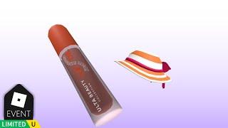 LIM UGC: How to get Ulta Beauty Juice Infused Lip Oil Backapck & Beach Hat in Ultaverse Store Tycoon