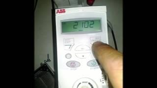 ABB ACS 150 подключение