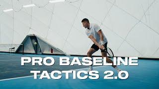 Tennis  SHORTCUT to the Pro Baseline Tactics (Part 5)