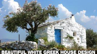 Design Ideas for a Greek Style House with Whitewas