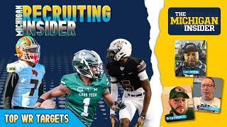 Michigan Recruiting Insider -  Wolverines chasing elite WRs for more dynamic passing attack