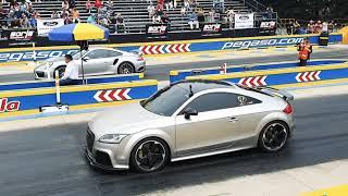 Porsche turbo s vs audi ttrs mk2