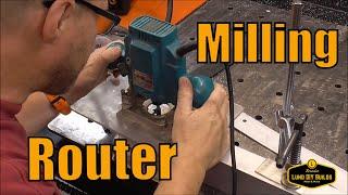 DIY Milling and MIG Welding Aluminum Repair