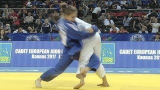 Cadet European Judo Championships 2017 in Kaunas (Highlights Individuals)