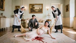CEO thought wife is gold digger,let servants bully,but regretted it when she left with 3 babies！