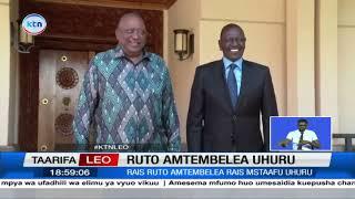 Rais Ruto amtembelea rais mstaafu Uhuru Kenyatta