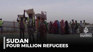 Sudanese refugees at risk of famine: UN agencies say food crisis reached breaking point