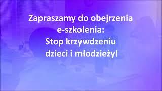 Stop krzywdzeniu dzieci i młodzieży