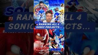 Ranking All 4 Sonic The Hedgehog Movies & Shows (Sonic 1-3)