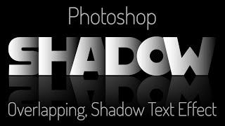 Photoshop: Create a Powerful, Dramatic, Deep, Overlapping Text Effect with Reflection