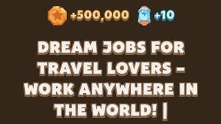 DREAM JOBS FOR TRAVEL LOVERS – WORK ANYWHERE IN THE WORLD! | MEMEGIRLS | MEMEFI New Video Code