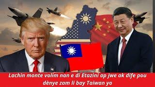 Lachin monte volim nan e di Etazini ap jwe akdife pou dènye zam li bay Taiwan yo Washington  Times