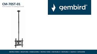 Gembird CM-70ST-01 Installation Instructions