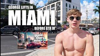 George Lifts in Miami before GTA VI