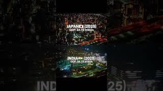 GDP  india vs japan #shorts #shortsfeed  #viralshorts #feedshorts #japan #india
