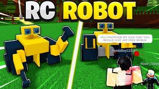 [TUTORIAL] How to build a RC ROBOT in Build a Boat!! | ROBLOX