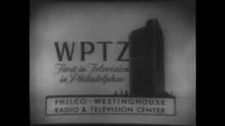 NBC ID/Pots Pans and Personalities Promo Slide/WPTZ Station ID (1952)