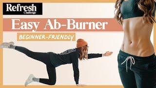 10-Minute Beginner AB WORKOUT (no equipment)