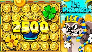 I Landed the RARE GOLDEN CLOVER and Won HUGE!! (Le Pharaoh)