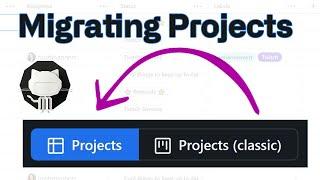 How to migrate your GitHub Projects to the new Projects to get all the features #Shorts