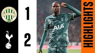 Ferencvaros 1-2 Tottenham Hotspur // EUROPA LEAGUE HIGHLIGHTS // Johnson scores his fifth in a row!