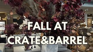 CRATE&BARREL What's New For FALL 2024 | FALL HOME DECOR