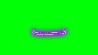 Neon Animation green screen