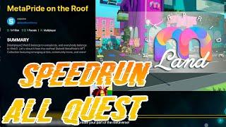 Sandbox Speed run | MetaPride all Quest | COLLECT VOXELITE 51sec #sandbox