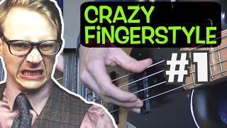 Crazy Fingerstyle Bass Chops #1