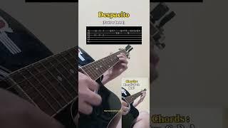 Despacito - Luis Fonsi (Guitar Intro Tutorial)