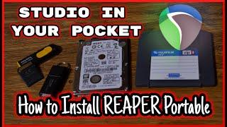 REAPER: How to setup a simple portable install with all your VSTs and plugins