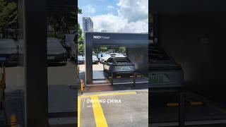 NIO ET5 at Battery Swap Station