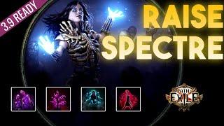 [3.9] Raise Spectre Build - Necromancer Witch - Metamorph - Path of Exile 3.9