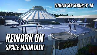 Rework on Space Mountain - Timelapsed Series EP. 10 - Disneyland in Planet Coaster