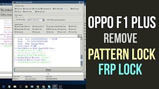 Oppo F1 Plus Remove Pattern Lock & Frp Lock MRT Tool