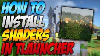 How To Install Shaders In Tlauncher 1.21.3 (2024)