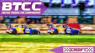 Oulton repeated at Croft - British Touring Car Championship 2023. Croft - ‎@RacingW01F 