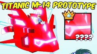 I Got New Titanic M-14 PROTOTYPE And New Valentine Huge Pets In Pets Simulator 99